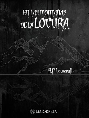 cover image of En las montañas de la locura